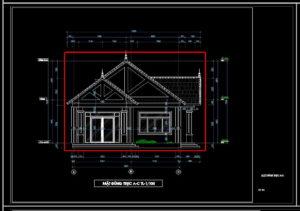 bản vẽ nhà cấp 4