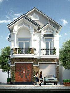 chi phí xây nhà 2 tầng
