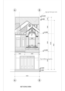 đọc bản vẽ xây nhà