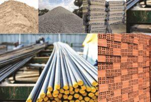 đơn giá vật liệu xây dựng