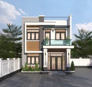 đơn giá xây nhà 2 tầng