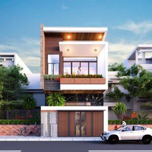 mẫu nhà 2 tầng đẹp