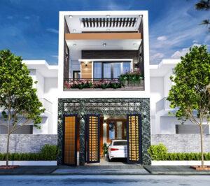Mẫu nhà ống hiện đại