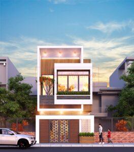 nhà ống 2 tầng
