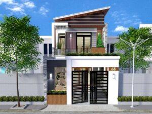 nhà ống 2 tầng