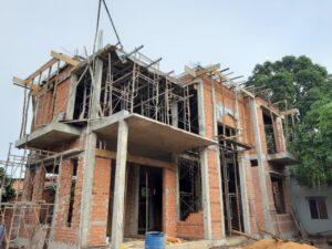 quy trình xây nhà 2 tầng
