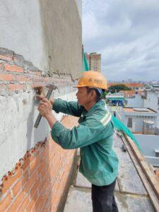quy trình xây nhà phần thô