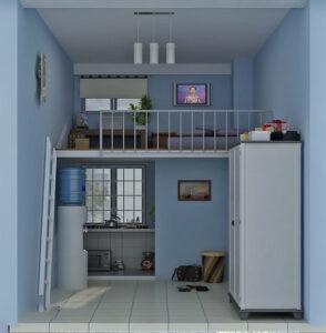 thiết kế nhà trọ đẹp