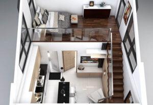 thiết kế nhà trọ đẹp