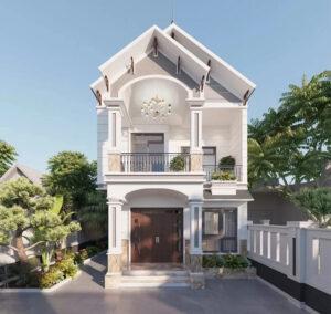 xây nhà 2 tầng tiết kiệm