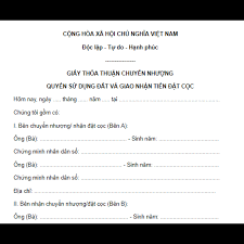 giấy tờ mua bán đất không chính chủ