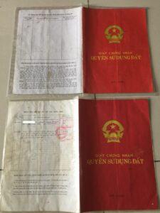 giấy tờ nhà đất giả