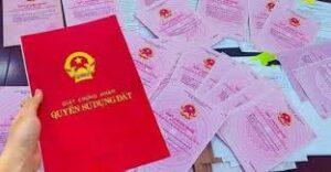 lệ phí cập nhật biến động đất