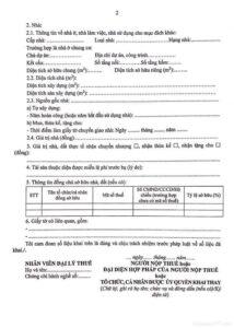 lệ phí trước bạ