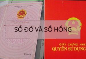 pháp lý sổ đỏ và sổ hồng