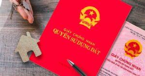 phí chuyển nhượng đất có sổ chung