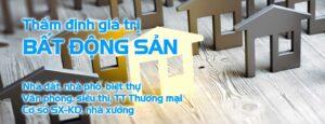 phí thẩm định giá bất động sản