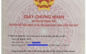 sổ đỏ đứng tên nhiều người